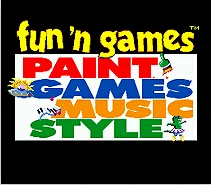 Fun'n игры краски игры музыкальный стиль 16 бит MD игровая карта для sega Mega Drive для sega Genesis