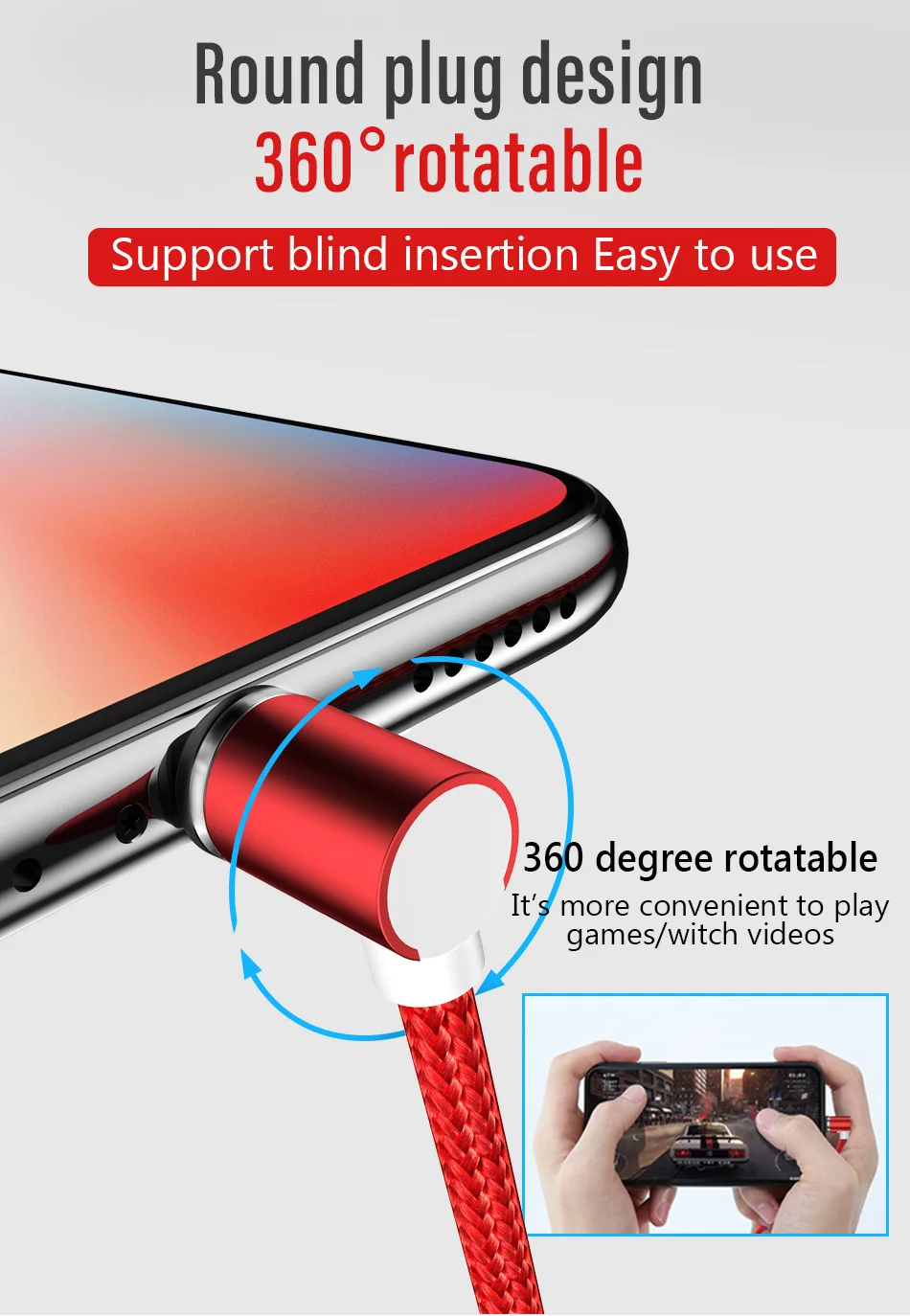 NOHON Micro USB Магнитный usb кабель для зарядки samsung Galaxy S7 S6 Edge huawei Xiaomi 4 Android телефон зарядный шнур 2 м