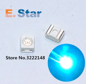 

50pcs SMD LED 3528 Ice blue LED lamp beads Light emitting Diode Factory direct sale