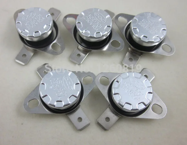 

5pcs KSD301 30C 86F Thermostat Normal Open NO Temperature Control Switch Temp