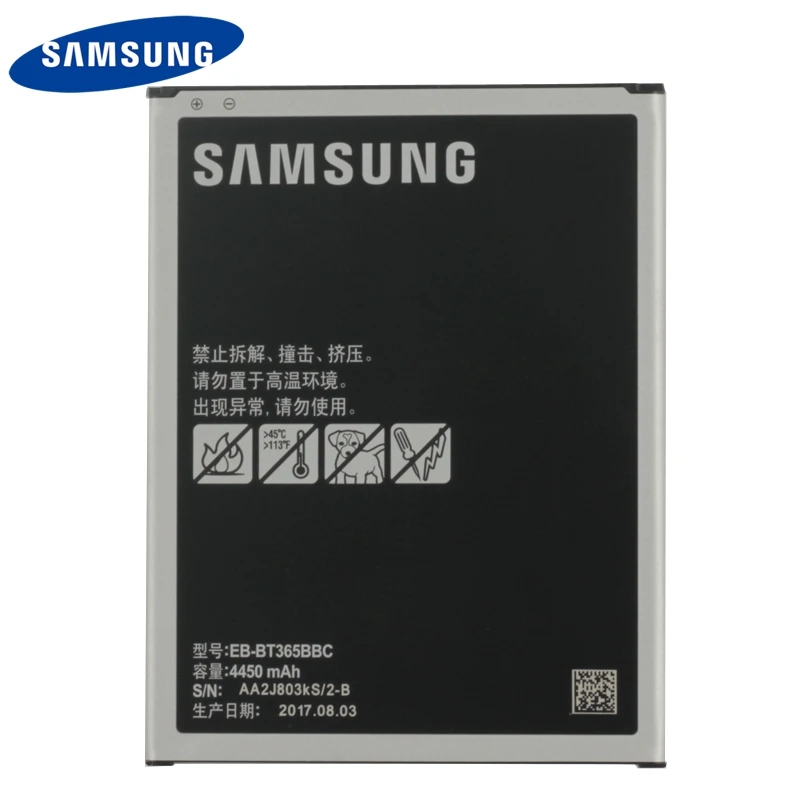 

Original Samsung Battery EB-BT365BBC For Samsung Galaxy Tab Active SM-T360 T365 T360 Genuine Replacement Table Batteries 4450mAh