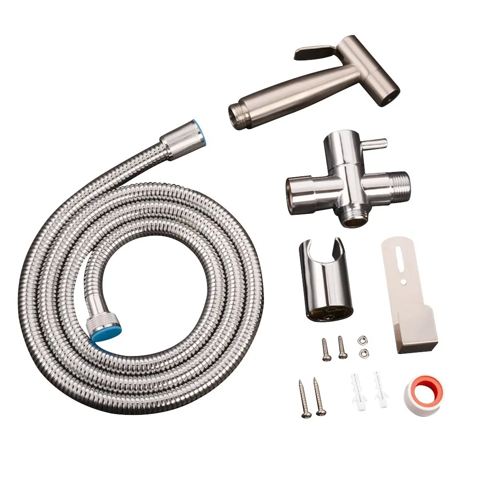 Stainless Steel Handheld Hygienic Shower Portable Bidet Sprayer Gun