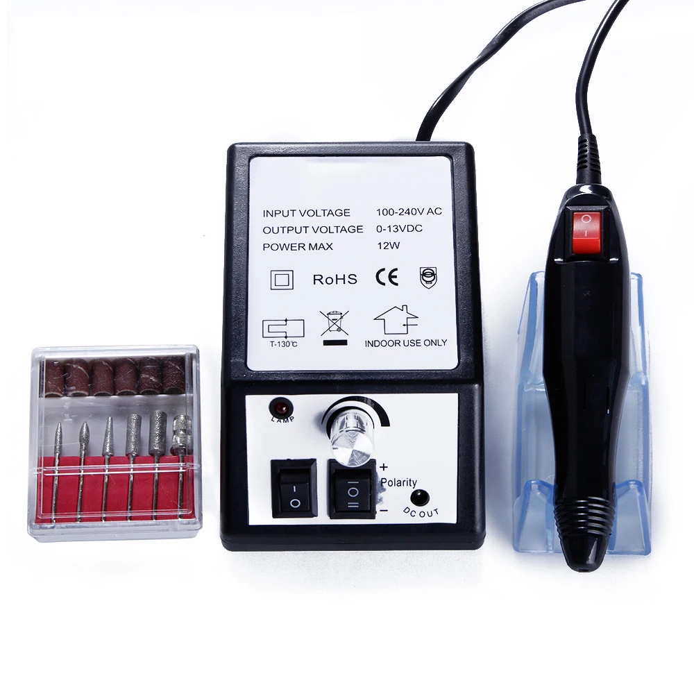 

Electric Apparatus for Manicure 20000RPM Nail Milling Machine Drill Bits Set Cuticle Acrylic Gel Remover Nail Art Tool