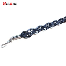 HIGBRE Ladies Fashionable Metal Chain Belts For Women Accessories Cowhide And Chain Weave Belt Waist Thin Waistband Strap