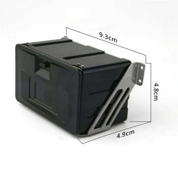 

93mm Metal Simulation Tool Box for 1/14 RC DIY TAMIYA MAN Tractor Truck Model Dumper RC Car Upgrade Parts Accessories