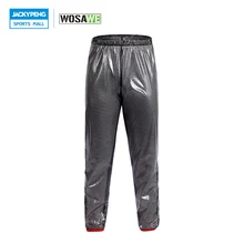 WOSAWE Мужские и женские уличные спортивные непромокаемые штаны для велоспорта, бега, водонепроницаемые ветрозащитные штаны для горного велосипеда