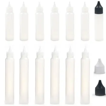 

Wholesale 30pcs 15ml/30ml Empty Plastic LDPE Pen Shaped Long Dropper Bottles Tip Plastic Squeezable Bottle Vape Oil Container