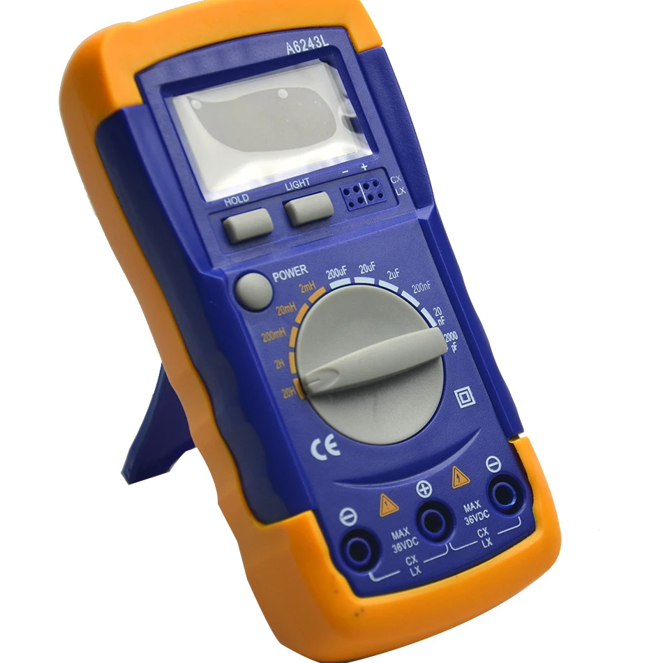 New 3 1/2 Capacitor Inductor LC Meter Tester 2nF 200uF & 2mH 20H