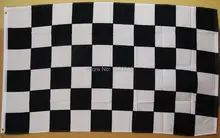 Black And White Checkered Flag 3′ X 5′ Deluxe Indoor Outdoor Racing Banner Flag