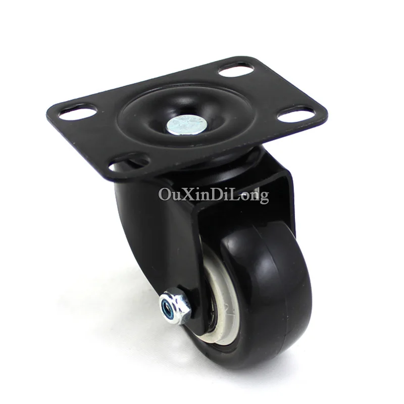 جودة عالية 4 قطع الأسود 1.5 ''المطاط مكتب أريكة كرسي الأثاث قطب عالمي العجلات/بدون الفرامل جودة عالية 4 قطع الأسود 1.5 ''المطاط مكتب أريكة كرسي الأثاث قطب عالمي العجلات/بدون الفرامل