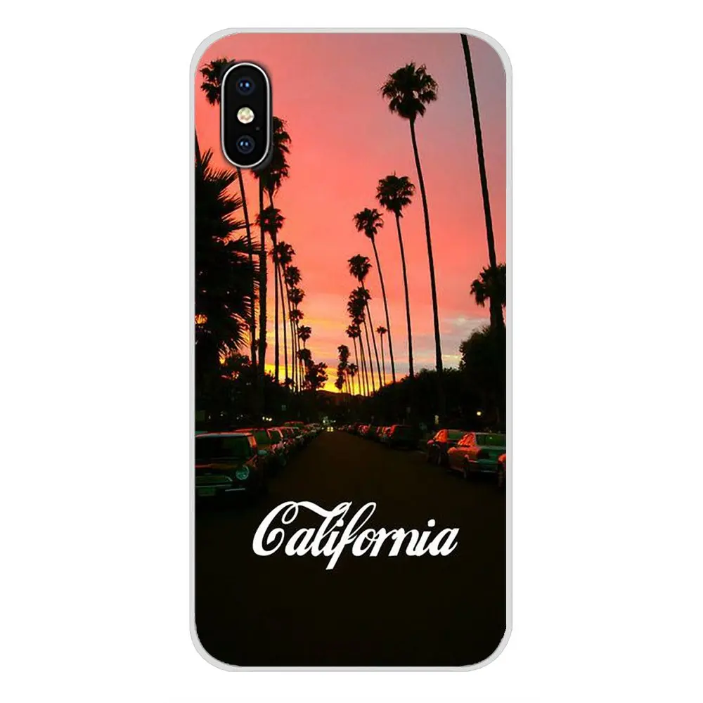 Чехлы и аксессуары для Apple iPhone X XR XS MAX 4 6 5C SE 6S 7 8 Plus ipod touch 5 califorse с изображением