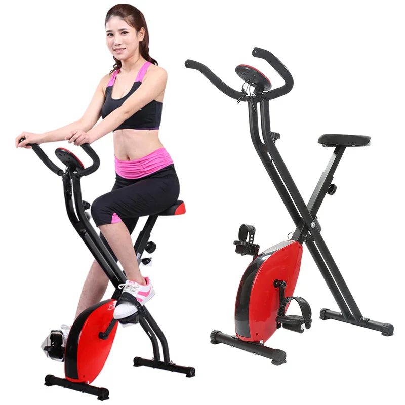 X-type fitness exercise bike aerobics exercise trainer bicycle muscle strength trainer MTB bicycle wheel home gym equipment HWC