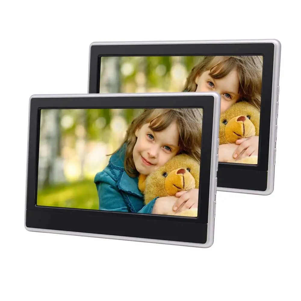 Eincar Dual Car DVD подголовники 11.6 ''twin автомобиля Подушки детские мониторы USB/SD HDMI Порты и разъёмы ИК fm-передатчик 32 биты игры мультимедиа