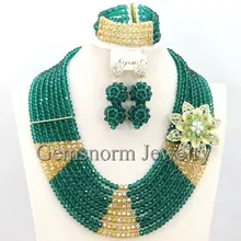 Подвески африканские украшения бисер комплект украшений в африканском стиле наборы комплект ювелирных изделий «Дубай» WB113