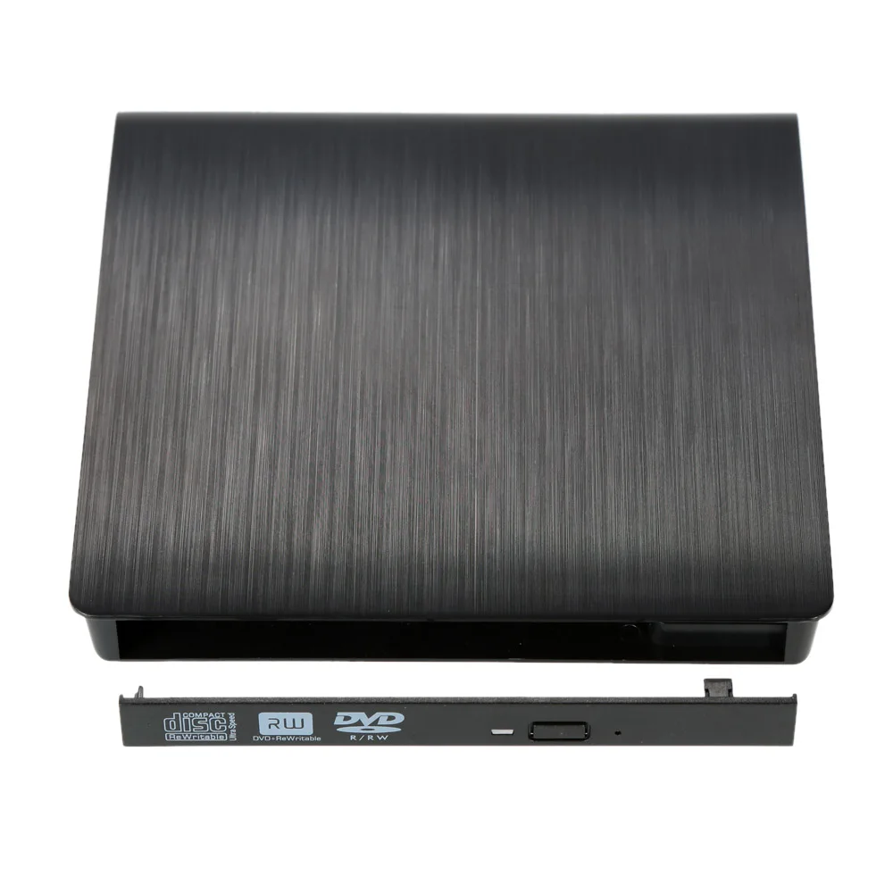 9.5mm ODD HDD External Optical Disk Drive Case Box USB 3.0 SATA High Speed for Macbook Windows
