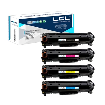 

LCL 203A CF540A CF541A CF542A CF543A (4-Pack KCMY) Toner Cartridge Compatible for HP Color LaserJet Pro M254dw 254NW