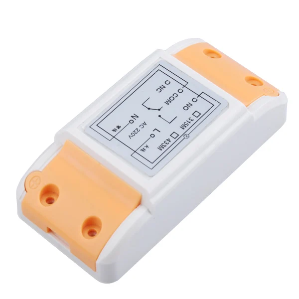 

AC 220V 10A RF wireless remote control Radio Switch Receiver Learning code output way adjustable