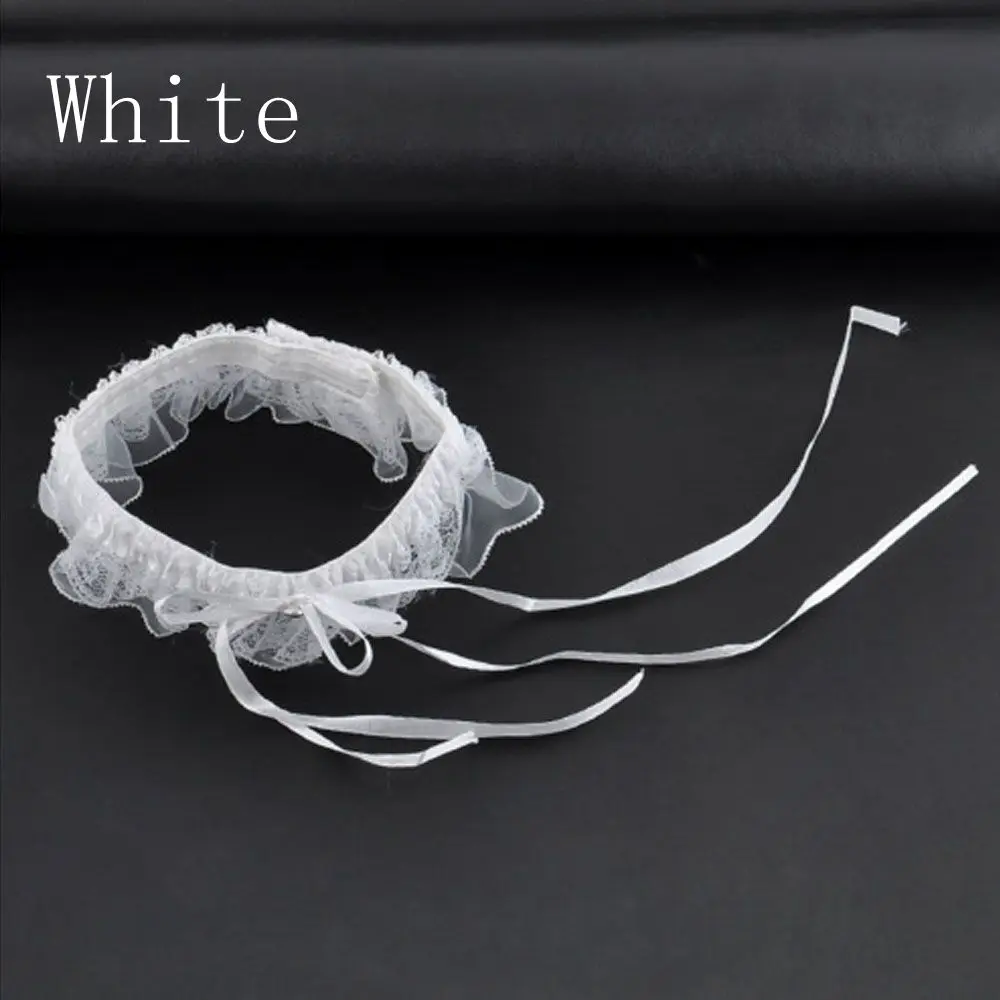 C65-white 1 шт., новое женское кружевное сексуальное нижнее белье с цветочным принтом и бантом, свадебные мягкие носки для невесты, подвязки, подвязки, бантик, кольцо для ног - Цвет: C65-white