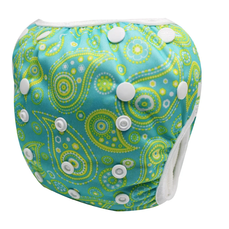

All In One Size Adjustable Infant Cloth Swim Diaper Reusable Baby Swimming Nappy Kids Swimwear