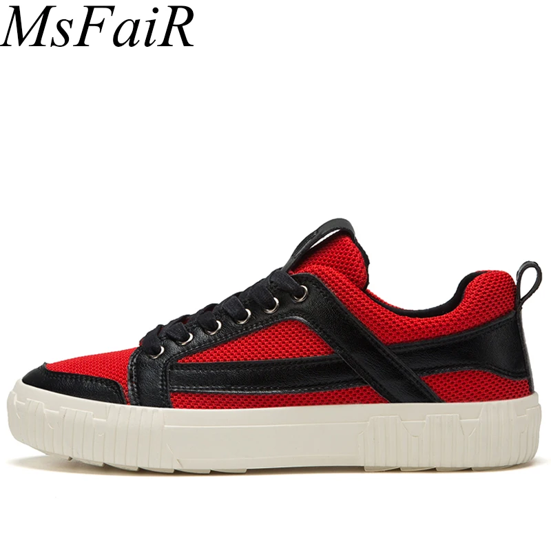 

MSFAIR Favourite Breathable Skateboarding Shoes Man Brand Favourite Sport Shoes For Men Walking Outdoor Jogging Men's Sneakers