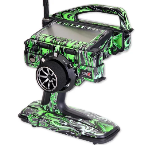 

Team C Sanwa M11/M11X Radio Control Decal red green 2pcs