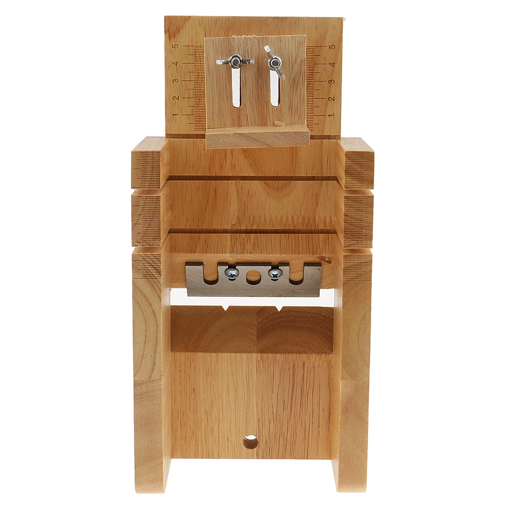 Wood Soap Cutter Mould Beveler Planer + Silicone Soap Mould with Lid Soap Making Mold + 2pcs Cutter Slicer Home Kitchen Tool