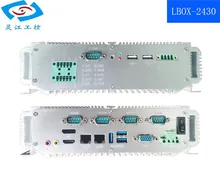 Mini Computer industrial Computer very Small Computer I5 2.4GHZ 2G RAM rack mount (LBOX-2430)