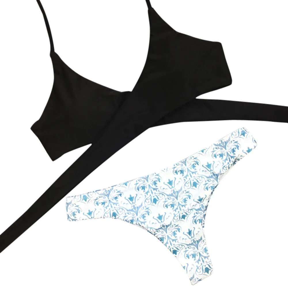 Buy bikinis mujer Two Piece Suits Women Sexy Bandage