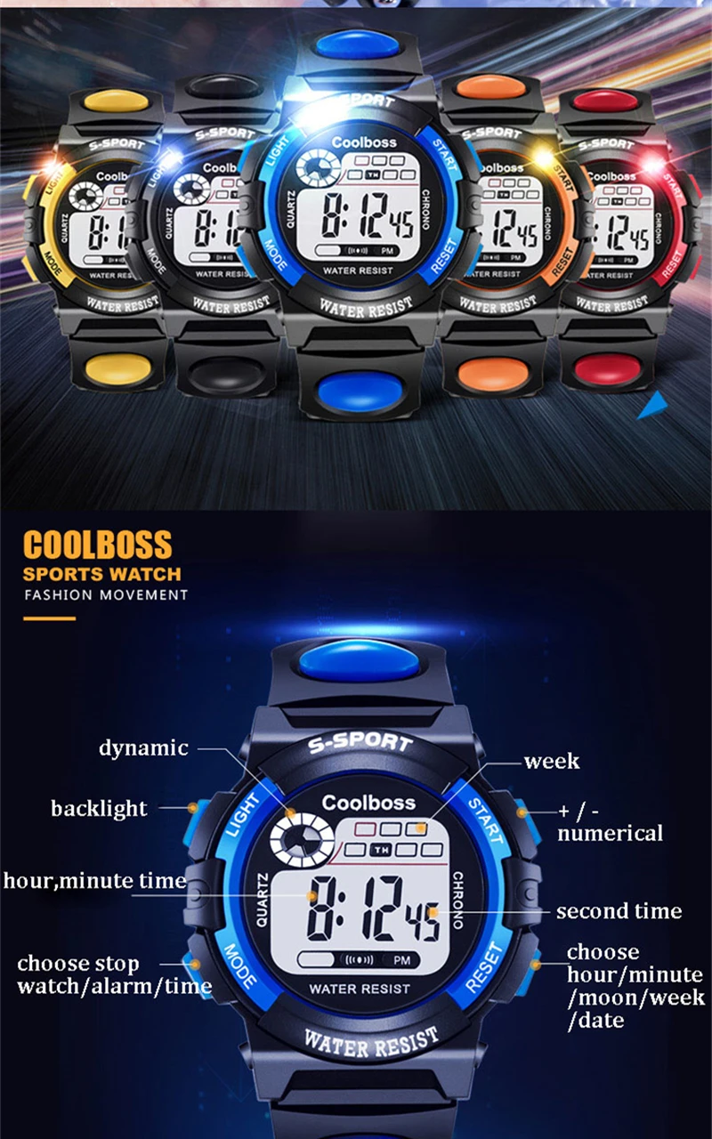 coolboss watch instructions