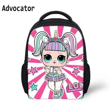 ADVOCATOR L.O.L Surprise Doll Print Children School Bag for Girls Mini School Bag Kindergarten Students Bookbag Infantil Mochila ADVOCATOR L.O.L Surprise Doll Print Children School Bag for Girls Mini School Bag Kindergarten Students Bookbag Infantil Mochila