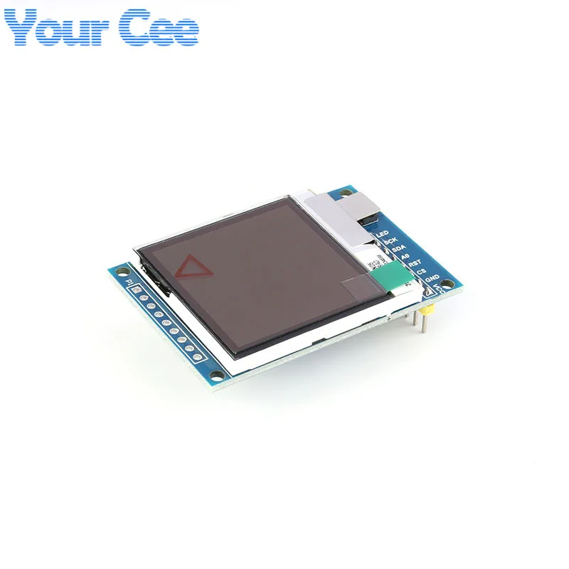 Последовательный ЖК дисплей 1 6 дюйма SPI TFT экран модуля 130*130 SSD1283 видимый под