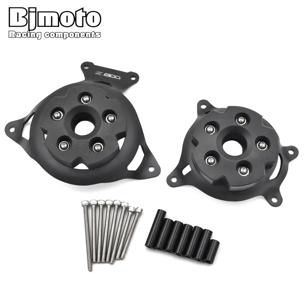 

BJMOTO Motorcycle Engine Stator Cover For Kawasaki Z800 Z 800 2013-2016 Engine Guard Protection Side Shield Protector