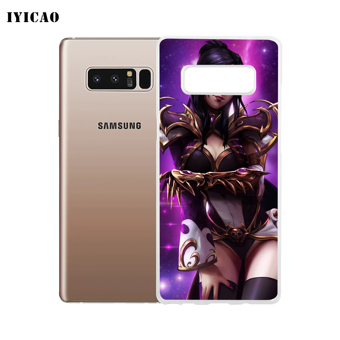 IYICAO &quotHeroes of the Storm&quot Мягкий силиконовый чехол для телефона Samsung A5 A6 Plus A7 A8 A9 J3 J5 J7 Note