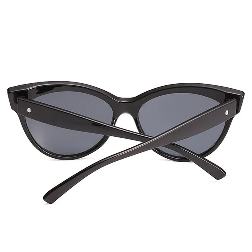 Солнцезащитные очки женские кошачий глаз Роскошные брендовые дизайнерские Винтажные Солнцезащитные очки Ретро маленькие черные женские кошачьи очки UV400