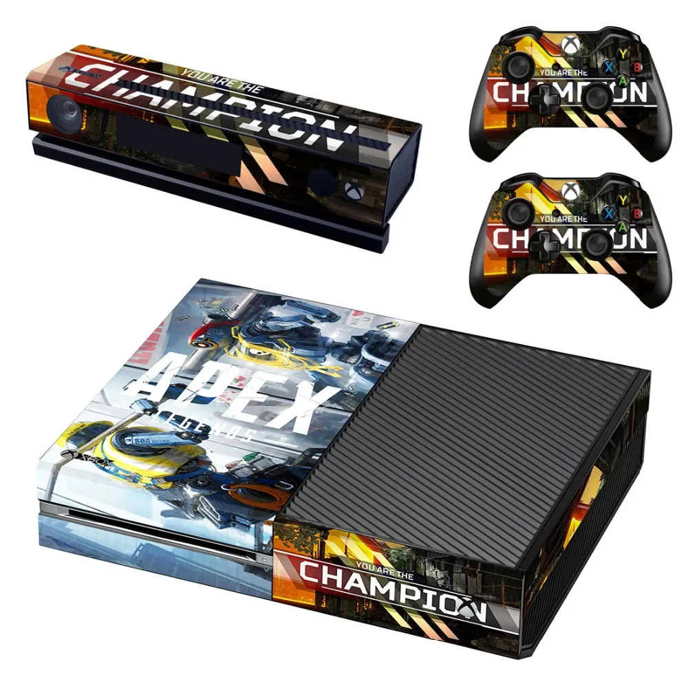 Новая наклейка на кожу для консоли Xbox One и контроллеров Kinect 2 виниловая APEX