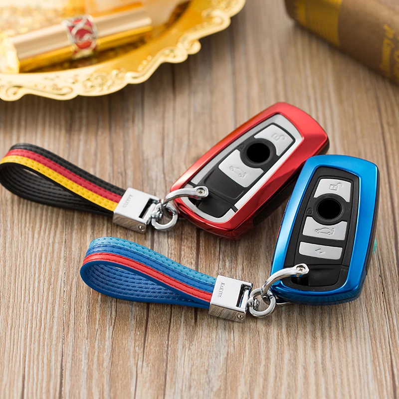 Car Key Case Cover For BMW F30 F20 X1 X3 X5 X6 X7 E30 E34 E90 E60 E36 Smart-2/3button Shell Bag Keyring Keychain Styling | Автомобили и