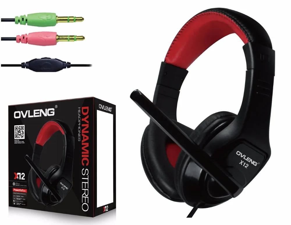 Original OVLENG X12 Professional Gaming Headphones Earphones Game