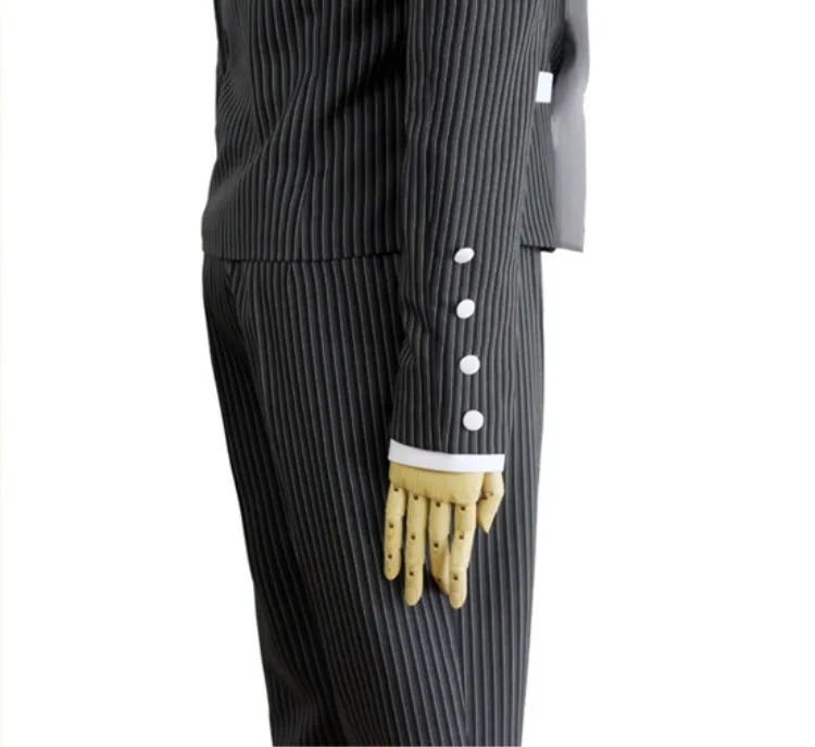 New Danganronpa V3 Cosplay Saihara Shuichi Anime Cosplay Game Uniform School Suit Men Women Uniform Coat+ Pants+ Hat+Wig