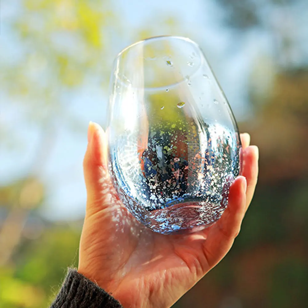 HOT Nordic Transparent Star Glass Cup High Temperature Resistant Beverage Beer Drinking Mug LSF99 |
