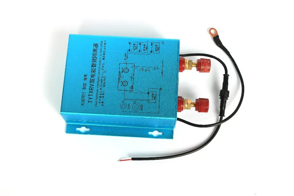 TYTXRV 200A 12V Intelligent Multiple Dual Battery Isolator Battery Combiner 24V SUV Accessories Caravan Camper Motorhome