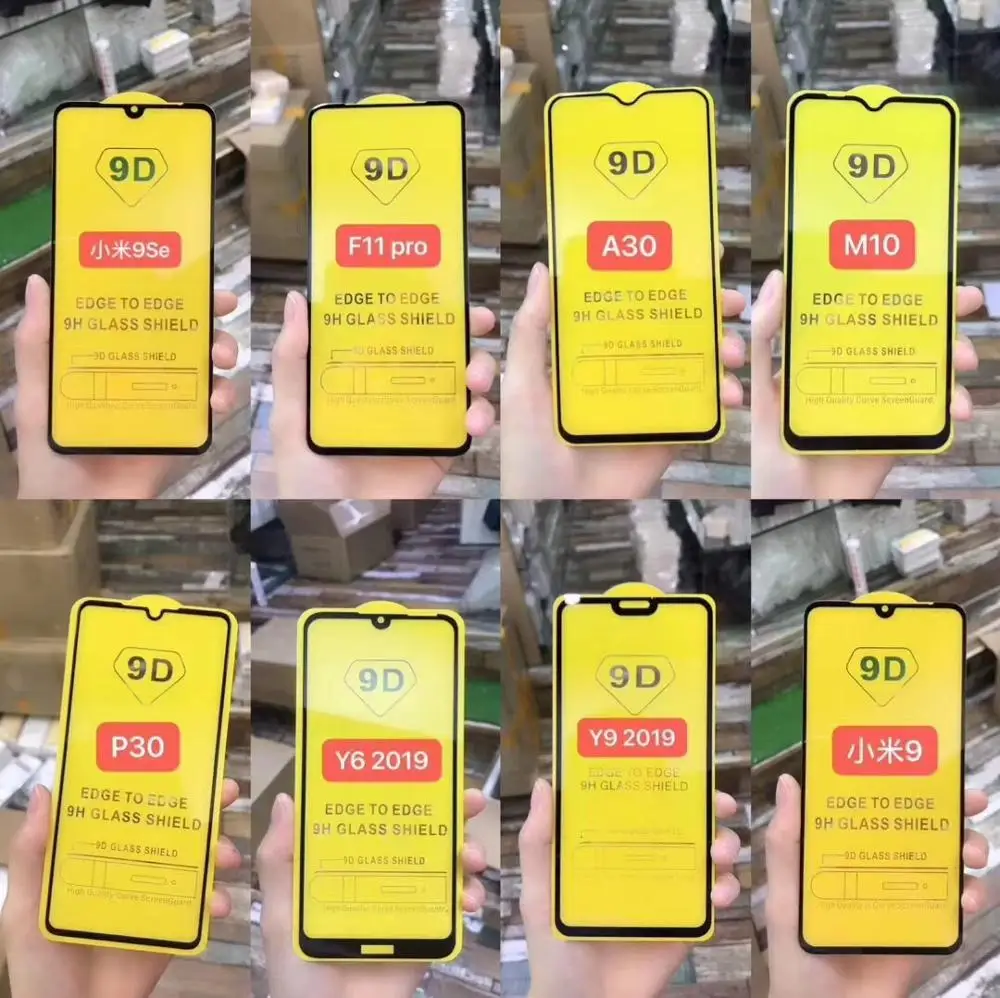 1 шт./лот полное покрытие 9D закаленное стекло клеевое Защитное для экрана Huawei Honor 20
