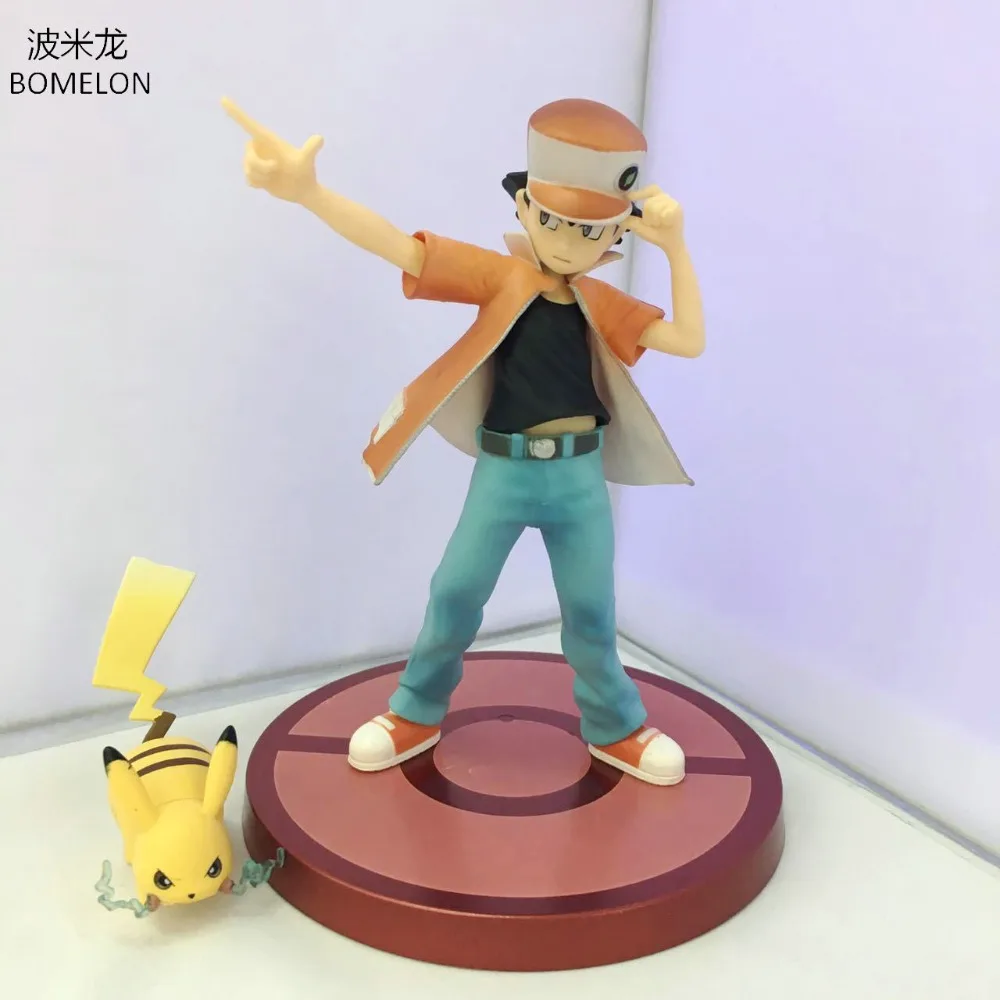 

Ash Ketchum+Pikachu Aciton Figures Game Model Doll Anime Figures Kids Toys Boys Birthday Christmas Gifts