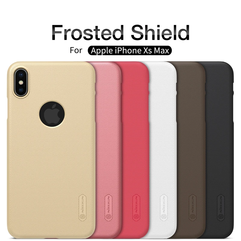 

For Iphone XR Case Iphone XS Max cases Nillkin frosted pc hard shell mobile phone matte back cover coque protective covers