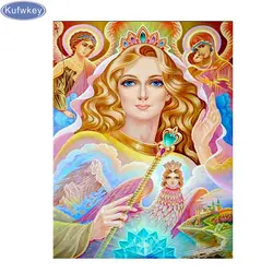 Религия Бриллиантовая мозаика домашний декор Алмазная вышивка полный набор картина стразами ручная работа полная Алмазная картина