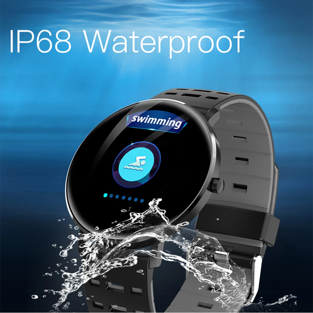1 год гарантии MAKIBES L6 DIY часы для лица умные 30 дней в режиме ожидания IP68
