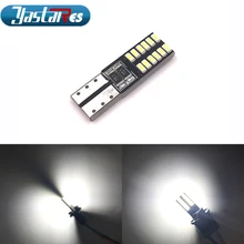 1 шт. супер яркий 24 T10 прозрачный светильник SMD 4014 светодиодный светильник 12V w5w T10 водить автомобиль CAN-шина COB внешний зазор светильник двери светильник сигнала поворота