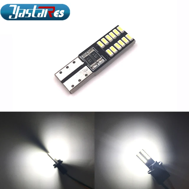 1 шт. супер яркий 24 T10 прозрачный светильник SMD 4014 светодиодный 12 В w5w Светодиодная