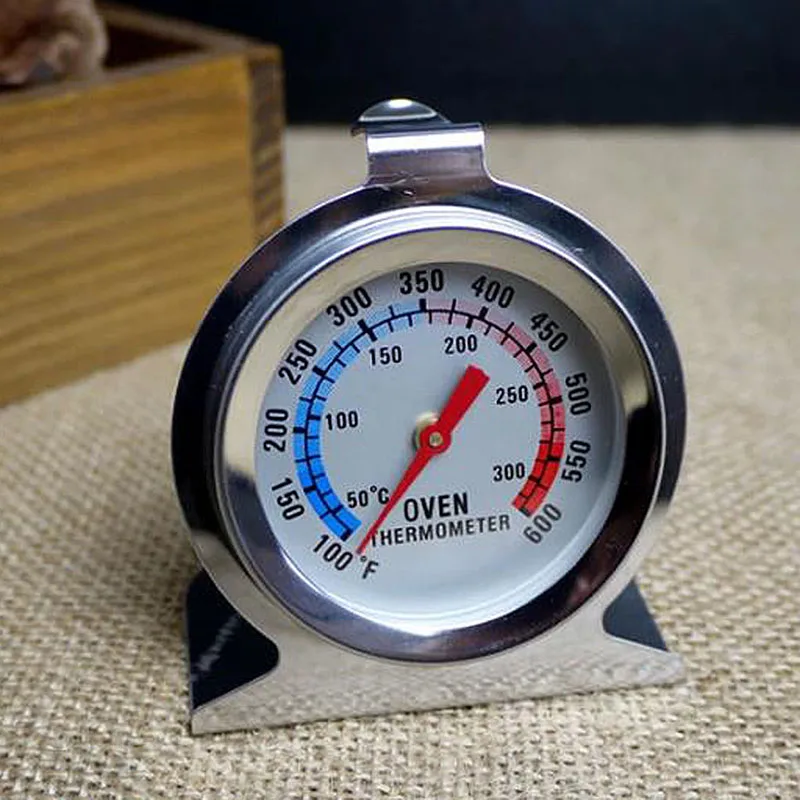 New Double Analog BBQ Smoker Pit Grill Thermometer GAUGE Temp Barbecue