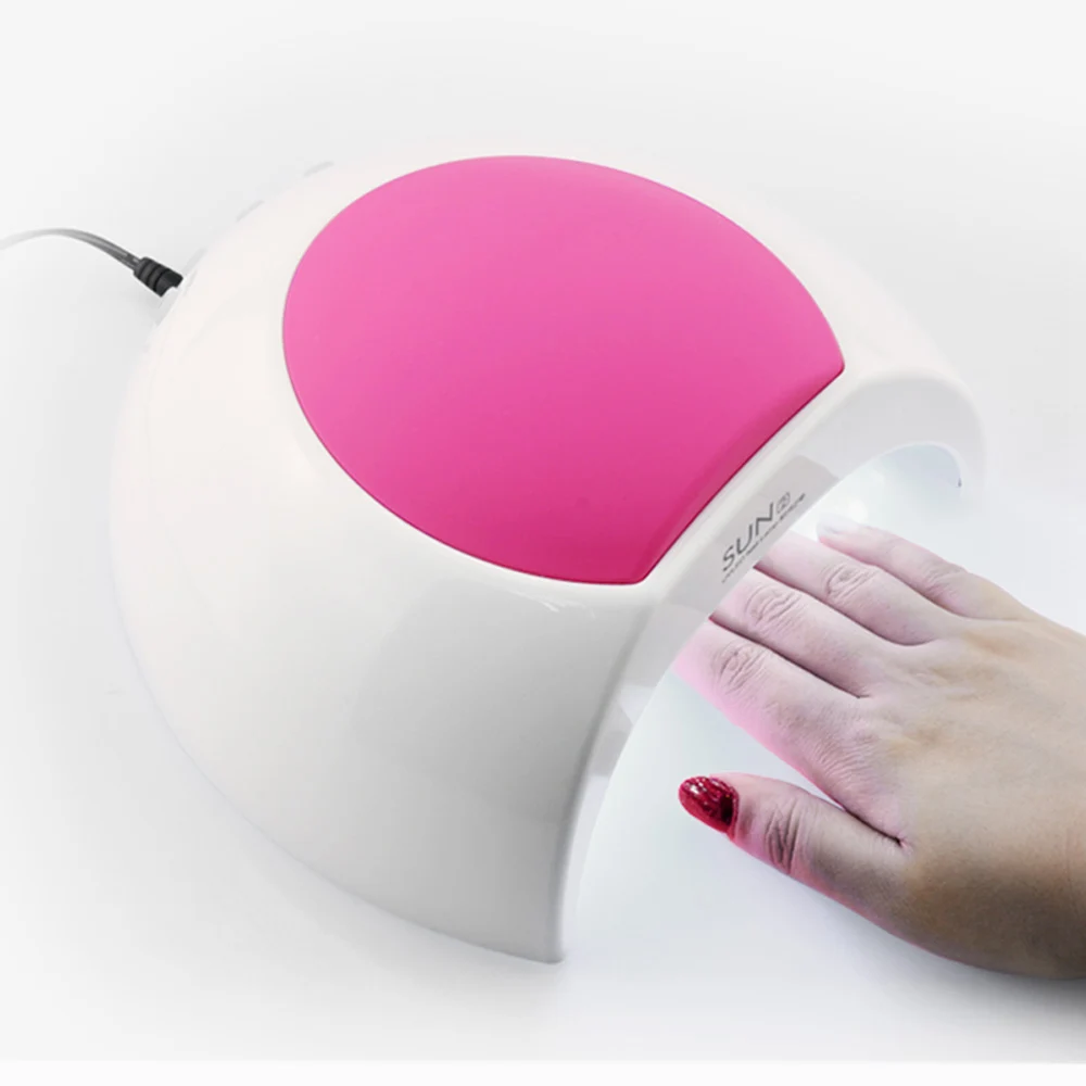  SUN2 UV LED Lamp For Nail Drying Gel Nail Dryer Polish with Auto Sensor Unique Design Rose UVLED La - 32785603307