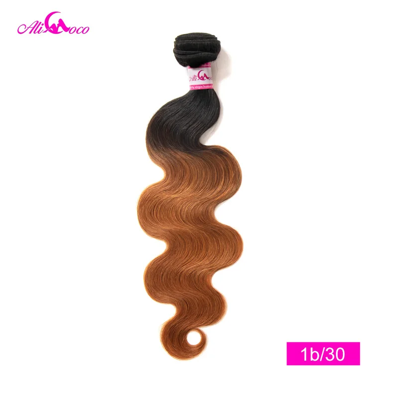 Ali Coco Peruvian Body Wave 1/3/4 Bundles 100% Human Hair Wave Bundles Extensions 8-30 inch Non Remy Omber Hair Bundles Ali Coco Peruvian Body Wave 1/3/4 Bundles 100% Human Hair Wave Bundles Extensions 8-30 inch Non Remy Omber Hair Bundles